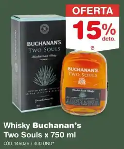 Makro Buchanan's whisky two souls oferta