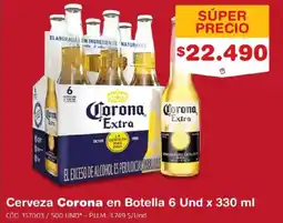 Makro Corona extra Cerveza en Botella oferta