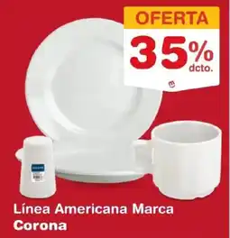 Makro Corona línea americana oferta