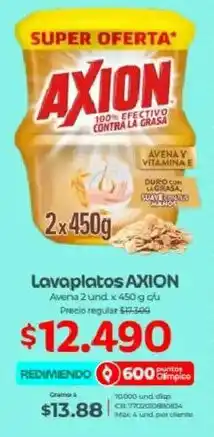 Olímpica Axion lavaplatos oferta