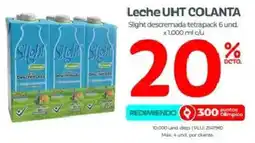 Olímpica Colanta leche uht slight descremada tetrapack oferta