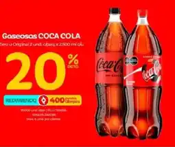Olímpica Coca cola gaseosas zero u original oferta
