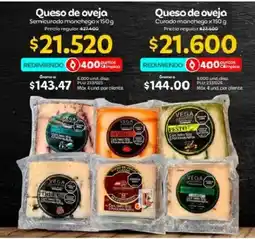 Olímpica Queso de oveja semicurado manchego oferta