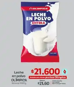 Olímpica Olímpica leche en polvo oferta