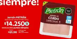 Olímpica Pietrán jamón oferta