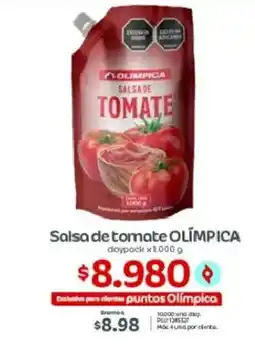Olímpica Olímpica salsa de tomate doypock oferta