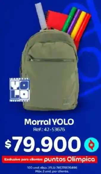 Morral YOLO