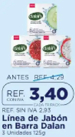FarmaTodo Línea de Jabón en Barra Dalan oferta
