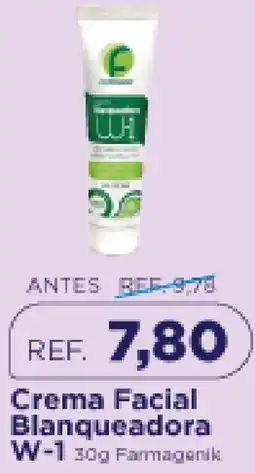 FarmaTodo Crema Facial Blanqueadora W-1 oferta