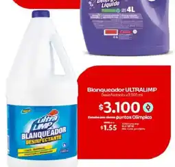 Olímpica Ultralimp blanqueador desinfectante oferta