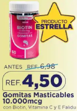 FarmaTodo Gomitas Masticables 10.000mcg oferta