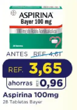 FarmaTodo Aspirina 2B Tabletas Bayer oferta