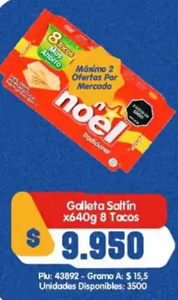 Surtifamiliar Galleta Saltin oferta
