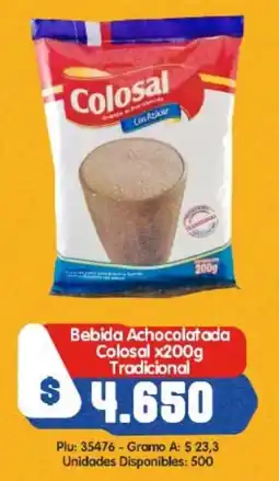 Surtifamiliar Bebida Achocolatada Colosal Tradicional oferta