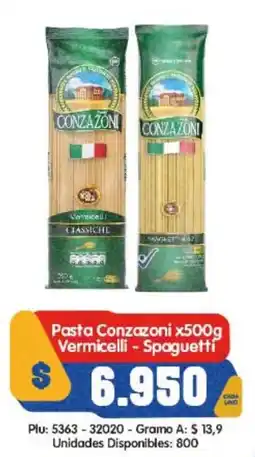 Surtifamiliar Pasta Conzazoni Vermicelli-Spaguetti oferta