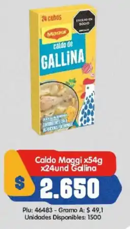 Surtifamiliar Caldo Maggi Gallina oferta