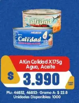 Surtifamiliar Atún Calidad Agua, Aceite oferta