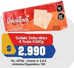 Surtifamiliar Galleta Crokantinas oferta