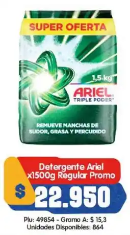 Surtifamiliar Detergente Ariel Regular Promo oferta