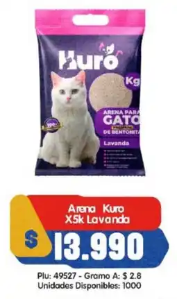Surtifamiliar Arena Kuro X5k Lavanda oferta