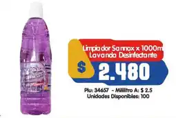 Surtifamiliar Limpiador Sannox Lavanda Desinfectante oferta