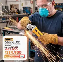 Easy DEWALT Pulidora 4-1/2" oferta