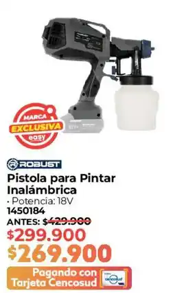 Easy ROBUST Pistola para Pintar Inalámbrica oferta