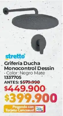 Easy stretto Grifería Ducha Monocontrol Dessin oferta