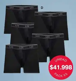 Leonisa Bóxer medio X5 oferta
