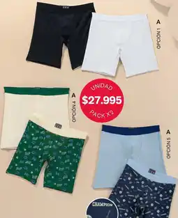 Leonisa Bóxer x 2 largo niño oferta