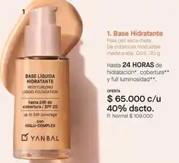 Yanbal Yanbal - base hidratante oferta