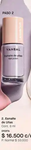 Yanbal Yanbal - esmalte de uñas oferta