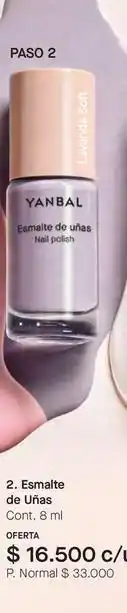 Yanbal - esmalte de uñas