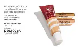Yanbal Piel - base líquida 2 en 1 oferta