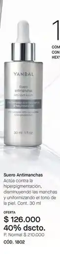 Yanbal Yanbal - suero antimanchanas oferta