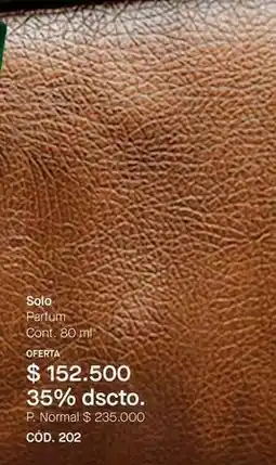 Yanbal Solo perfum com. 80 ml oferta