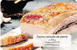 Metro Tocino carnudo de pierna oferta