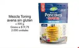 Metro Toning - mezcla avena sin gluten oferta