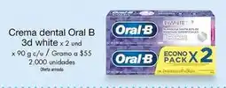 Metro Oral b - crema dental 3d white oferta