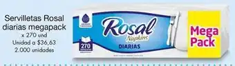Metro Rosal - servilletas diarias oferta