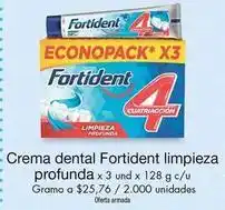 Metro Fortident - crema dental oferta