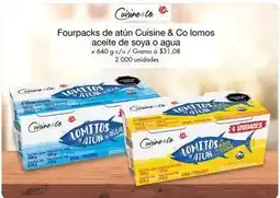 Metro Cuisine & co - fourpacks de atún oferta