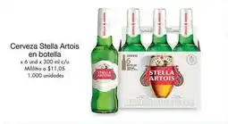 Metro Stella artois - cerveza en botella oferta