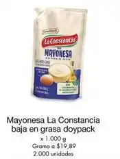 Metro La constancia - mayonesa oferta