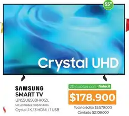 Full Hogar SAMSUNG SMART TV UN55U8500HKXZL oferta