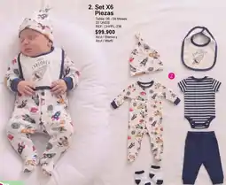 Los Tres Elefantes Set X6 Piezas oferta
