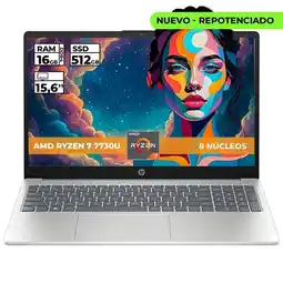 Falabella PORTATIL FC0279LA AMD RYZEN 7-7730U 16GB RAM 512GB SSD 15 FHD oferta