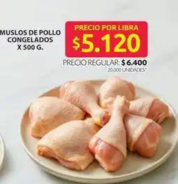 Ara Libra - muslos de pollo congelados oferta