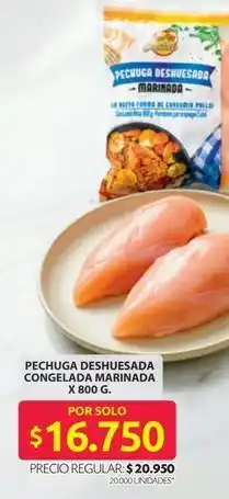 Ara Pechuga deshuesada congelada marinada oferta