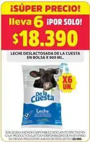 Ara Cuesta - leche deslactosada oferta